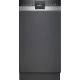 Siemens iQ300 SR53ES02LD Einbau-Geschirrspüler (teilintegrierbar, 448 mm breit, Edelstahl)