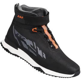 LS2 Acrux Motorradschuhe - Dark Blue / Fluo Orange - EU 44