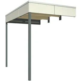 SKANHOLZ Schleppdach 168 x 253 cm Grau