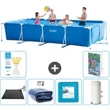 Rechteckiger Frame Pool - 450x220x84 Cm - 7-teilig  S166