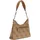 GUESS Schultertasche Izzy Top Zip Shoulder Bag Latte Logo