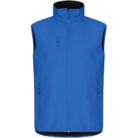 New Wave Classic Softshell Weste Blau M