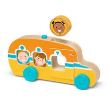 Melissa & Doug GO Tots Bus Mehrfarbig
