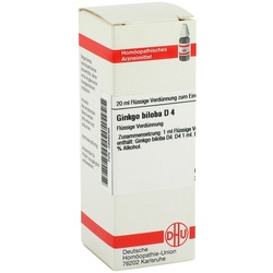 Ginkgo Biloba D4 Dilution