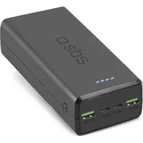 SBS Power Bank 30.000 mAh schwarz
