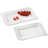 Ritzenhoff & Breker Platten-Set Melodie 2-teilig, weiß