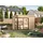 Lasita Maja Gartenhaus Austin 2 3,60 x 2,40 m Natur