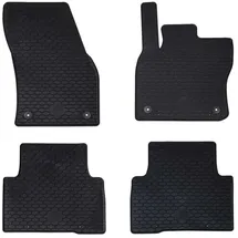 vidaXL Autofußmatte 4 pcs Schwarz geeignet für VW TIGUAN 2016-2023