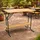 DEGAMO Stehtisch Bamberg 70 x 113 cm Kiefer beige
