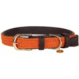 Kentucky Geflochten Nylon Halsband - Orange - 60-68 cm