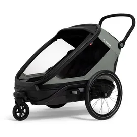 Hamax Kinderanhänger Cocoon grün/schwarz 2023