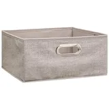 5five simply smart Aufbewahrungsbox 31 x 15 cm 1-tlg. beige