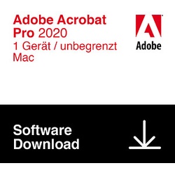 Adobe Acrobat Pro 2020 Mac Software Vollversion (Download-Link)