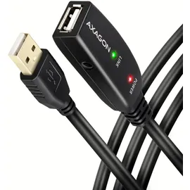 AXAGON USB-A auf USB-A 5 m Schwarz