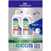 P&G PROFESSIONAL Ariel Professional Flüssig Regulär Vollwaschmittel, 140 Waschladungen,
