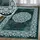 OTTO home Teppich OTTO HOME "Dafna" Gr. 6, dunkelgrün, B:200cm H:9mm L:300cm, Kunstfaser, Teppiche, Teppich, Orient-Optik, Vintage Design, Kurzflor, pflegeleicht, dezenter Glanz