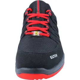 ELTEN Sicherheitsschuhe MADDOX black-red Low ESD S3 Gr. 46