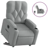 Nettlife Fernsehsessel, Hellgrau, Metall, 74x93.5x86.5 cm, Wohnzimmer, Sessel, Fernsehsessel
