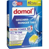 domol Geschirr-Reiniger Tabs Ultra Power 40 St.