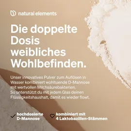 Natural Elements Flora-21 Plus mit D-Mannose Pulver 90 g