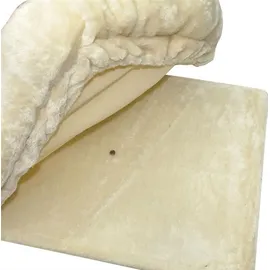 nanook shop Liegemulde Fensterliege beige 53 x 40 cm - Beige