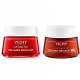 Vichy Liftactiv Collagen Specialist Creme + Nacht Crem 50+50 ml