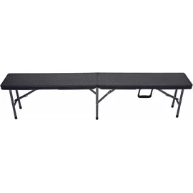 Garden Pleasure Ventana Set 3-tlg. schwarz klappbar