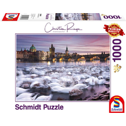 Schmidt Spiele Puzzle Puzzles 501 bis 1000 Teile SCHMIDT-59695, Puzzleteile bunt