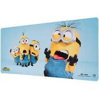 Grupo Erik Gaming Mauspad XXL Minions Gaming Mousepad XXL rutschfest und Tastaturpad