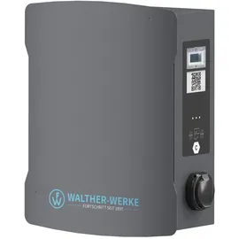Walther smartEVO duo connect+ Wallbox Typ 2 (22 kW, 32 A) - 2 Anschlüsse