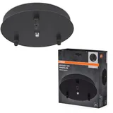 Osram Vintage 1906 3-flg.  Schwarz Aluminium
