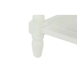 Möbel Kraft Beistelltisch Braun lackiert 35 x 61 x 35 cm