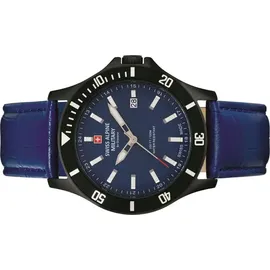 Swiss Alpine Military Quarzuhr 7022.1575SAM Leder