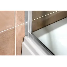 Polysan DEEP Rechteckige Duschkabine mit Türanschlag links 120 x 165 cm Klarglas