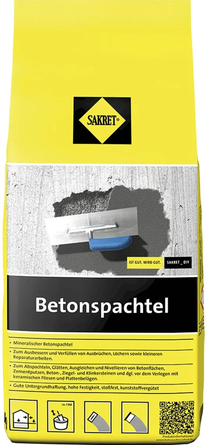 sakret betonspachtel