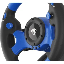 GENESIS Seaborg 350 Lenkrad Blau Schwarz für PC/Xbox/PS