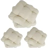 Mendler Sitzkissen Dublin 41 x 38 cm Creme