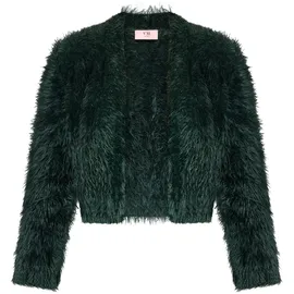 Vera Mont Strickjacke mit Struktur Grün M
