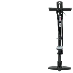 HBM Profi-Fahrradpumpe mit Manometer und Adapter-Set