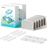 PETGUGU Katzenbrunnen Ersatz Filter 6er Pack für Trinkbrunnen für Katze PF1, PF1L, 8-Stufiges Filtersystem, Aktivkohle Trinkbrunnen Filter, 6-Monats-Set Ersatzfilter für Katzentrinkbrunnen