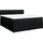 vidaXL Boxspringbett 180 x 200 cm Schwarz