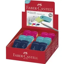 Faber-Castell Kunststoff-Radierer SLEEVE MINI, sortiert