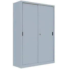 Lüllmann 550160 Aktenschrank 120 x 45 x 195 cm lichtgrau