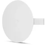 REV Ritter REV ISO-DOSENDECKEL 80mm ǀ 25 Stück Abdeckung für Unterputz-Steckdose ǀ Federdeckel für Abzweigdose ǀ Farbe: weiß