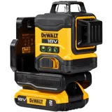 DeWalt Kreuzlinienlaser DCLE34031D1-QW, 3 x 360°, grün, selbstnivellierend, 18V