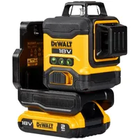 DeWalt Kreuzlinienlaser DCLE34031D1-QW, 3 x 360°, grün, selbstnivellierend, 18V