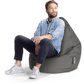 Sitting Point BeanBag Brava 70 x 110 cm anthrazit