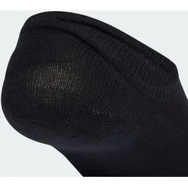 adidas Füßlinge 3 Paar Schwarz/Weiß 40-42
