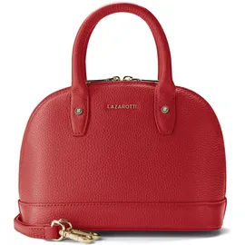 lazarotti Bologna Leather Handtasche Leder Red