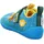 Affenzahn Halbschuh Knit Happy Kreativ Bär für Kinder, blau, Größe 33 EU